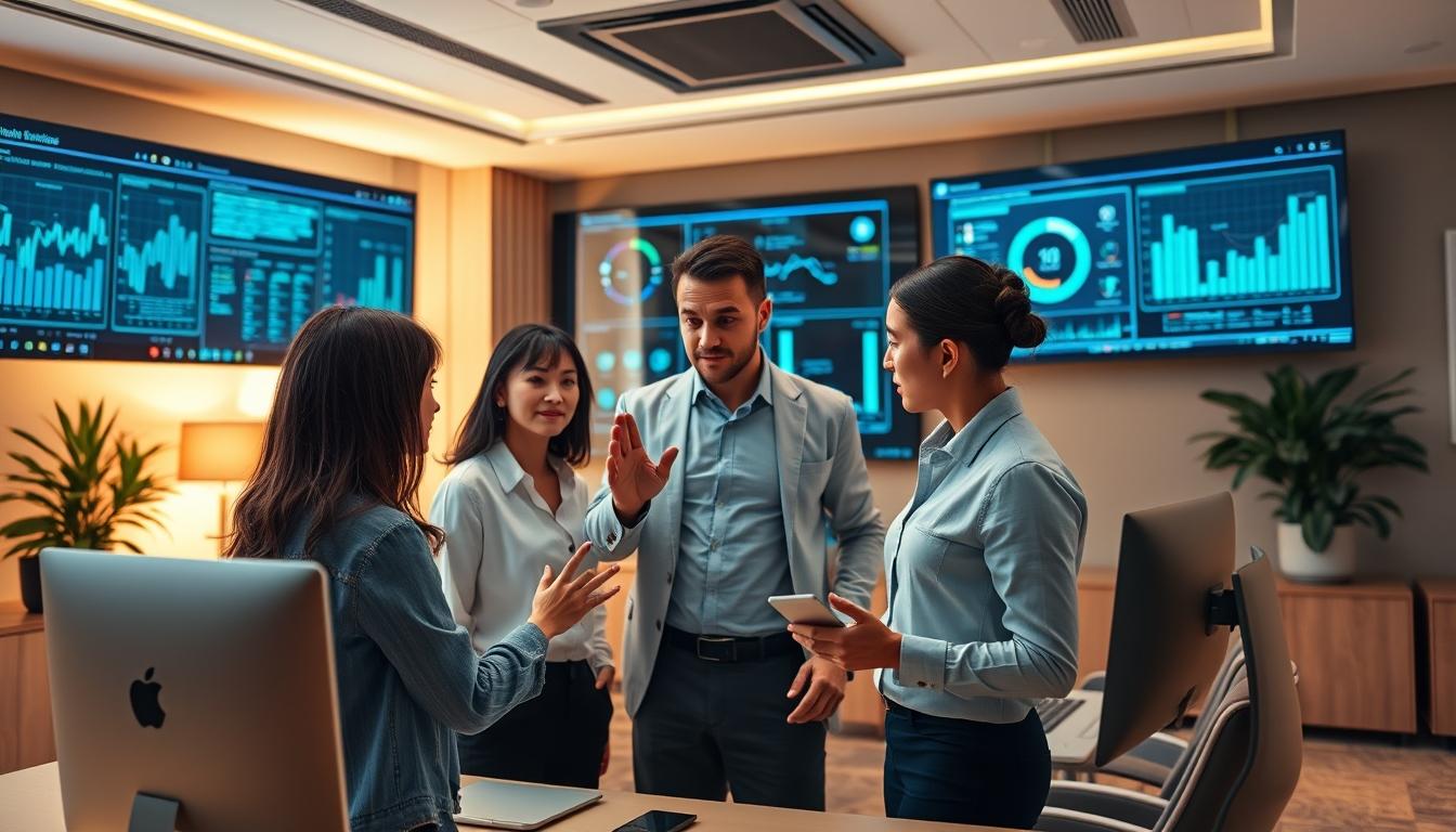 Business data analysis and visualization systems